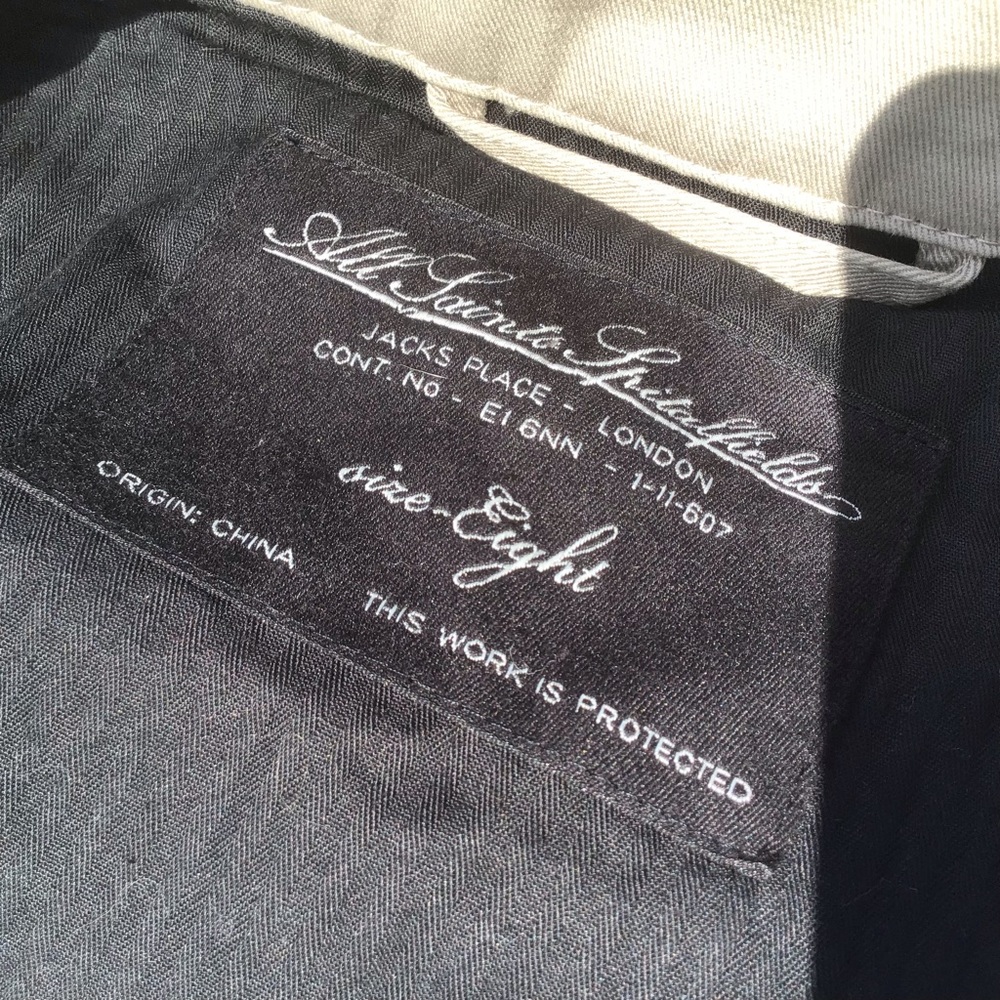 All SOLD 🇬🇧Spitalfields Trench Coat EUC - Picture 6 of 8